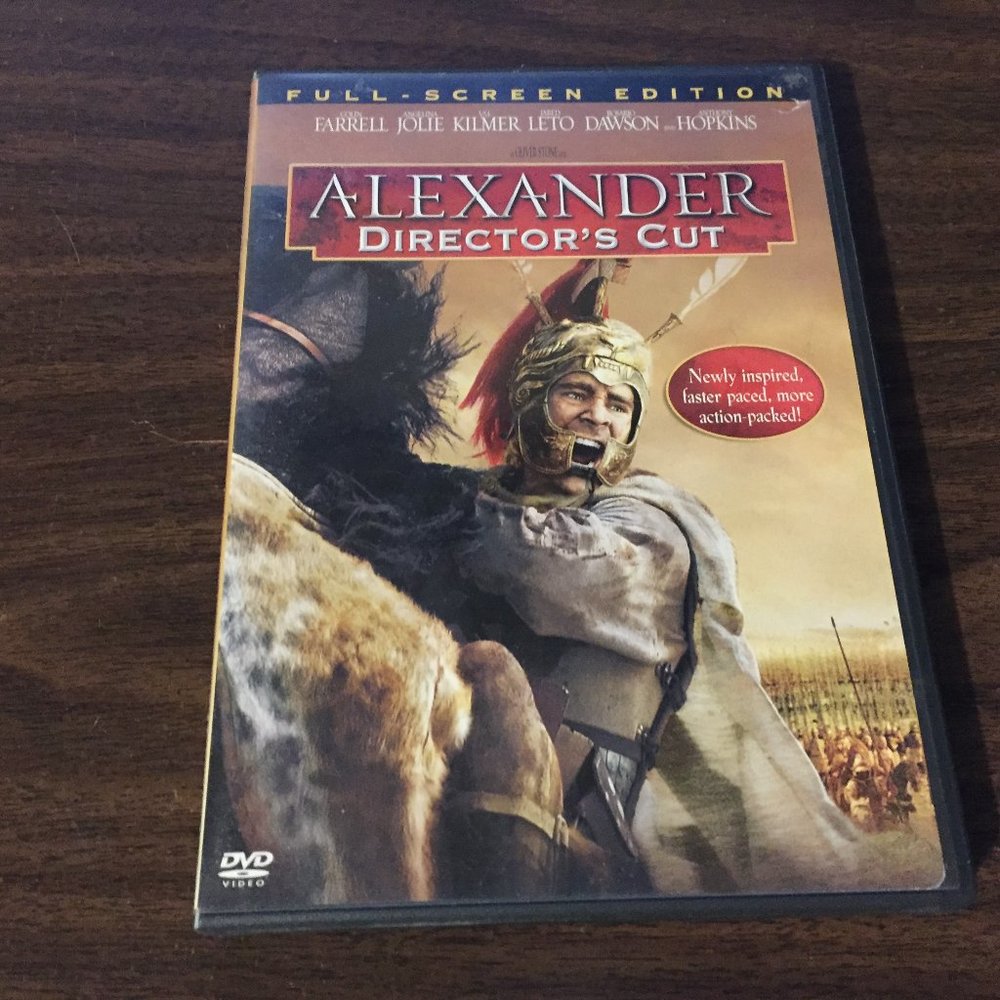 Alexander DVD Full Screen Theatrical Edition Directors Cut